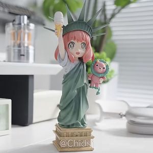 Espion jouer Mimo fait à la main Anime PVC Figure Statue de la liberté mignon jolie fille modèle pour ornement de bureau - Product Image 2
