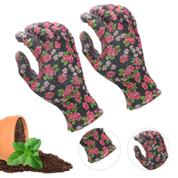 Gants de jardin LQS à revêtement PU, très vendus, bonne adhérence, respirants, gants de travail de sécurité pour la plantation, pour femmes