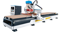 MingD ATC-1360-12J CNC Machine de découpe de bois Lame de scie verticale horizontale à grande vitesse et haute précision Facile à utiliser État neuf
