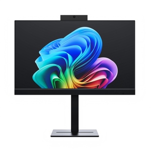 คอมพิวเตอร์ออลอินวัน จอ IPS LCD ขนาด 27 นิ้ว ความละเอียด 4K UHD แบบจอกว้าง กล้องในตัว สีดำ กราฟิกการ์ดในตัว - Product Image 1