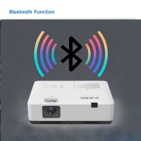 Projecteur 3LCD intelligent connecté WiFi XK-W450 /Android pour Home cinéma en plein air affaires et éducation 4500-5000 Lumens sortie d'usine