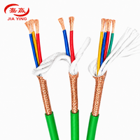 Câble de signal multiconducteur blindé TRVVP 5 conducteurs pour chaîne porte-câbles, 0,2-2,5 mm², haute flexibilité, résistant à l'huile, Jiaying