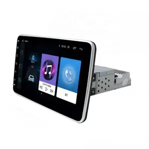 universal 1 din 10.1 inch android Multimedia Player car dvd player Rotatable 360 Degree car rotating car radio