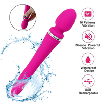 Échantillon Gratuit - Vibrateur Baguette Sexuelle Rotatif à 360 Degrés pour Femme - Vibrateur Flexible Radial