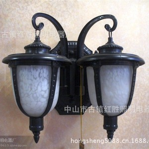 Outdoor Wall <b>Lamp</b> Double Head Aluminum Led Garden Waterproof 110-240V Wall Mount Cylinder Shape - Product Image 4