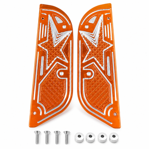 Hot Sale Motorcycle <b>Footrest</b> for Giorno125 Scooter Multi Color CNC Aluminum Anodized Factory Direct Scooter Floor Board - Product Image 4