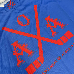 Camiseta de hockey para jóvenes con diseño de logotipo de equipo personalizado de alta calidad, camiseta de hockey deportiva transpirable - Product Image 4