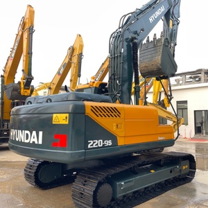 Excavadora Hyundai 220LC-9S de 22 toneladas original de Corea, excavadora de cadenas 220 225LC con motor Hyundai 220 220lc-9 220lc-9s - Product Image 3