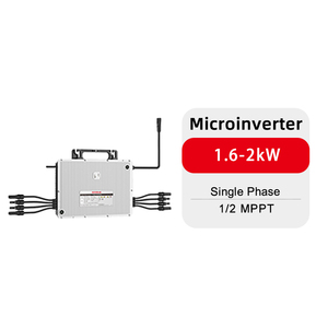 Micro-onduleur résidentiel GOODWE série <span class=keywords><strong>MIS</strong></span> 1,6-2 kW, efficacité 98,1 %, garantie 5 ans, certifié CEI, petit modèle résidentiel - Product Image 1
