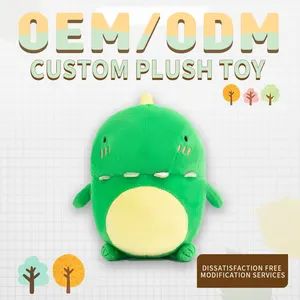 Peluche de dinosaurio de peluche de proveedor personalizado OEM de fábrica