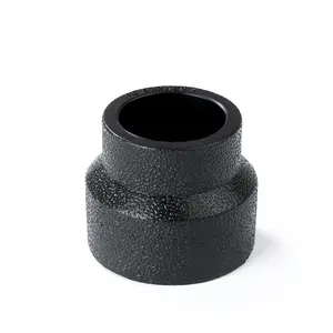 Factory price Butt Fusion HDPE Fittings equal tee reducer PE Reducing Coupling for Drainage