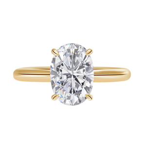 Starsgem Gelbgold-Schmuck Maßgefertigter <span class=keywords><strong>Ring</strong></span> Verschiedene <span class=keywords><strong>Designs</strong></span> Möglich 9K 10K 18K Gelbgold AU417 10K Labor-Diamantring - Product Image 5