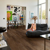 Parquet épais imperméable, revêtement de sol stratifié PVC à clipser 8mm 10mm, revêtement de sol stratifié vinyle avec IXPE