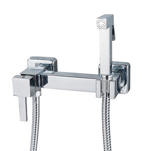 Керамический хромированный однорычажный смеситель для ванной комнаты - Product Image 1