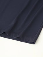 Robe midi décontractée et élégante pour femme, nouvelle collection 2026, avec épaulettes, style rétro chic à manches longues.