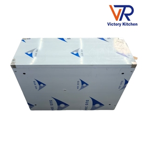 VICTORY KITCHEN Modern Stainless Steel Wall Cabinet <b>Worktable</b> with 300kg Capacity for Hotel and Restaurant Use - Product Image 6