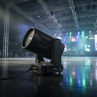 Projecteur laser mobile professionnel d'occasion pour scène intérieure, à tête mobile, avec faisceau laser RGB et contrôle DMX