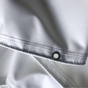 Pvc Coated Mesh Fabric <b>Tarp</b> Waterproof Heat Resistant For Car Cover And Shelter Use - Product Image 1