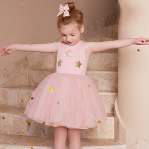 Vestido Tutú con Adornos de Estrellas para Niñas Pequeñas, Estilo Ballet, Vestido de Princesa para Fiesta de Cumpleaños y Actuaciones Escénicas - Product Image 2