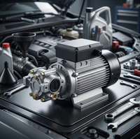 Pompa Oli Gear Elektrik JYB-1 220V 380V 9-15L/M 12Bar Unit Transfer Oli Pelumas Aluminium untuk Pelumasan Industri