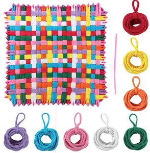 Knitting Machine Toys Girls Diy Toys Quick Knit Loom For Kids Easy To Use  Knitting Kit Machine