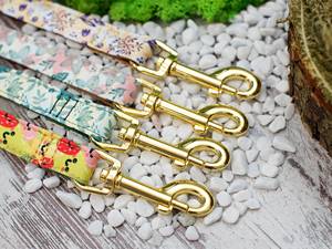 Patrón floral con forro de cuero, correa de perro con estampado personalizado de flores, mascota suave y duradera para perros, correa para cachorros - Product Image 4