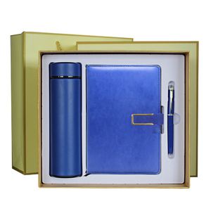 Custom Luxury Office Promotional Gifts With Logo Leather <b>Notebook</b> Gift <b>Set</b> and Pen Business Gift <b>Set</b> - Product Image 4