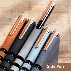 B5 Venta al por mayor Executive Diaries Cuero, A6 Gris oscuro Cubierta suave Planificador de cuero, Cubierta de cuero marrón Cuaderno Diario A5 - Product Image 3