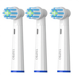 หัวแปรงเปลี่ยน YMPBO สำหรับแปรงสีฟันไฟฟ้า BRAU <span class=keywords><strong>EB50</strong></span>-10 แพ็ค หัวแปรงแบบ Cross Action - Product Image 1