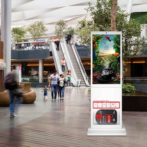 43 pollici Digital Signage pubblicità chiosco pavimenti in piedi AED intelligente stazione di pronto soccorso Kit di emergenza armadio di stoccaggio con allarme - Product Image 6