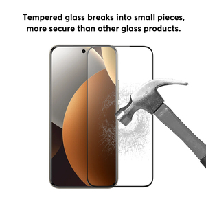 Protector de Pantalla de Vidrio Templado 3D con Pegamento en el Borde Completo para Xiaomi, Antiarañazos, para Redmi Note 15 Pro+ <span class=keywords><strong>5G</strong></span> - Product Image 3