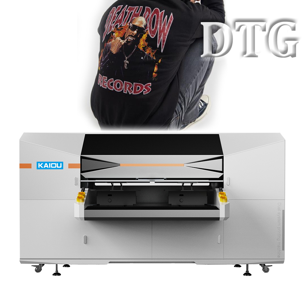 Автоматическая 4-головная печатная машина Epson i3200 Dtg для печати на ткани