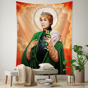 Snoop Dogg 태피스트리 래퍼 예수 태피스트리 벽 매달려 신비로운 환각 Boho 미적 룸 히피 침실 배경 장식 - Product Image 3