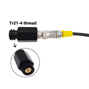 Sodastream Homebrew CO2 Carbon Dioxide Tank Kit with External High Pressure Hose Tr21-4 to W21.8-14 CGA320 Grinder Type - Product Image 5