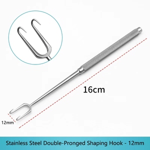 Retraktor Hidung Komposit Dua Cabang Instrumen Bedah Plastik Rhinoplasty Retraksi Jaringan Dalam Hidung - Product Image 6