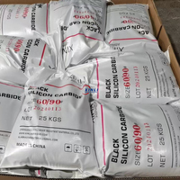 Poudre de carbure de silicium pour sablage et polissage, prix usine compétitif, teneur en SiC de 98 %, granulométrie abrasive F4-F2500