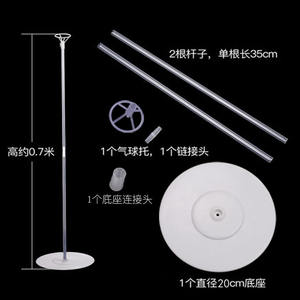 Colonne de ballons lumineuse pour table, <span class=keywords><strong>d</strong></span>écoration de fête flottante, support de table flottant pour ballons, base à injection <span class=keywords><strong>d</strong></span>'<span class=keywords><strong>eau</strong></span> pour mariage - Product Image 4