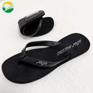 Tongs pliables légères et antidérapantes en caoutchouc PVC, confortables pour femmes et hommes, idéales pour l'hôtel et la vente en gros - Product Image 3