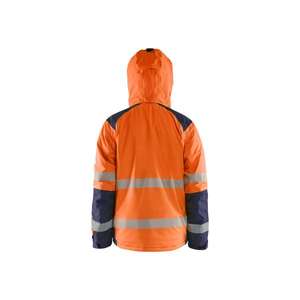 BLAKLADER - 445519875389XXL Chaqueta de invierno Hi-Vis Naranja/Azul marino-EAN 7330509852903 ROPA DE TRABAJO DE LA HI-VIS - Product Image 4