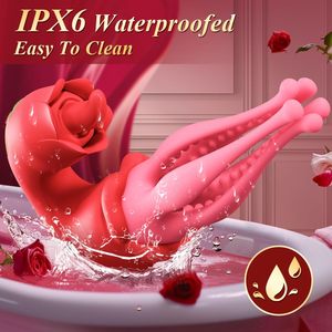 LOVE. A octopus <b>Vibrator</b> with 7 Frequencies Material-Nipple Clitoral Stimulator for couples in orgy party - Product Image 2