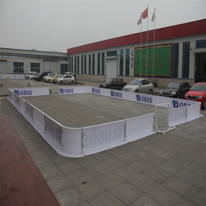 Barrières de terrain de floorball <span class=keywords><strong>en</strong></span> panneaux HDPE, barrière de terrain de floorball portable, mur de football <span class=keywords><strong>en</strong></span> <span class=keywords><strong>plastique</strong></span>, terrain de floorball <span class=keywords><strong>en</strong></span> <span class=keywords><strong>plastique</strong></span> PP 20*40m - Product Image 4
