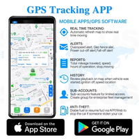Alarma con Sirena para Auto 4G 2G, Bloqueo para Motocicleta, Control Remoto para Vehículo, Rastreador GPS 4G con Función de Apagado Remoto del Auto