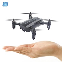Piegato Mini Tasca Quadcopter RC Drone con 30W/720P/1080P HD Della Macchina Fotografica Pieghevole Quadcopter Elicottero