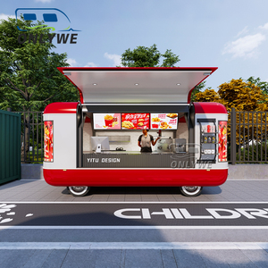 Remolque de Comida Callejera Tipo Nuevo de Onlywe para Venta de Café, Carrito de Catering, Hamburguesas, Papas Fritas, Helados, Barbacoa, Autobús de Comida Móvil - Product Image 2