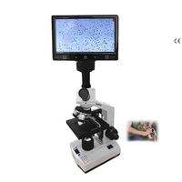 Microscope numérique, appareil vétérinaire pour l'analyse du sperme animal, utilisation en laboratoire