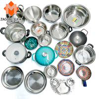 Set Panci dan Wajan Dapur Anti Lengket dengan Lapisan Keramik dan Tutup Kaca, Grosir Berbagai Peralatan Masak Lainnya