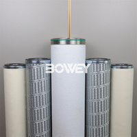 P-DLS-MT 90/150/760 Bowey Filter Kartrid Koalesensi Efisiensi Tinggi Elemen Filter Pemisah Gas Cair Industri