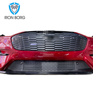 Pour Ford <span class=keywords><strong>Mustang</strong></span> Mach-E <span class=keywords><strong>GT</strong></span> 2021-2023, couvre-pare-chocs avant, calandre de pare-chocs, kit de radiateur, phare avant, phare d'origine - Product Image 3