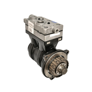 Compresseur d'air bicylindre 9125120220 21749961 ; ensemble de compresseur de frein à air pour camion lourd, pièce de rechange, pièces de frein de camion - Product Image 1
