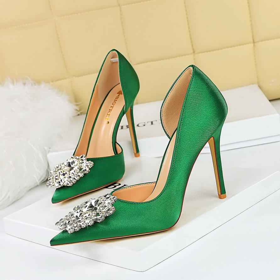 green / heel 10.5cm